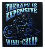 Therapy is Expensive Wind is Cheap Bumper Sticker (3 Pack)